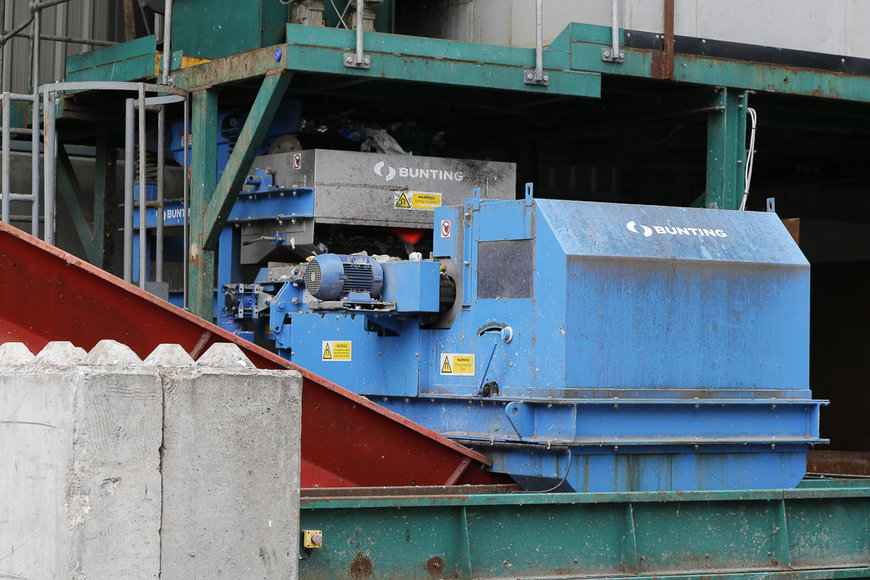 Parry & Evans Recover Metal with Bunting Magnetic Separators